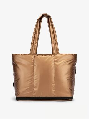 Calpak Luka Expandable Laptop Tote in the Copper Like New